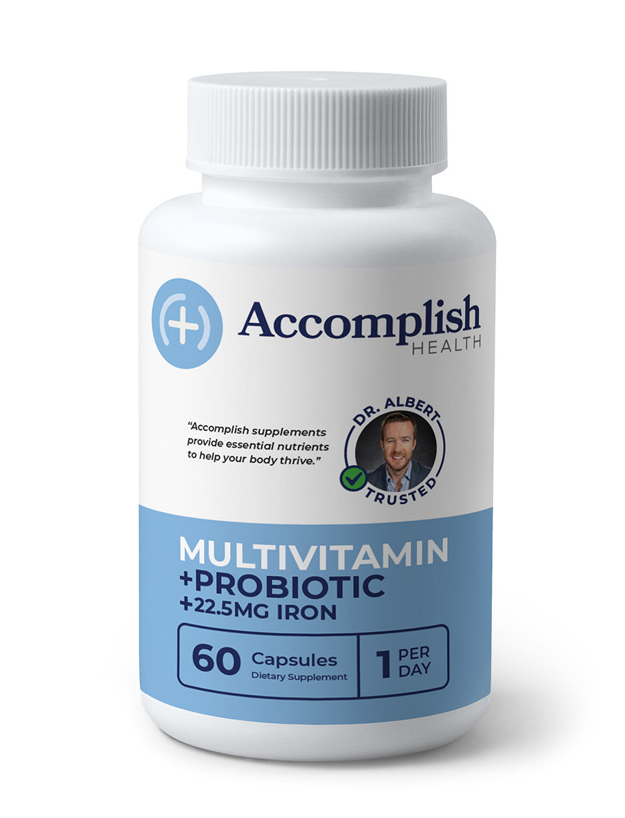 Multivitamin | +Probiotic +22.5 mg Iron | Capsule | 60 Count