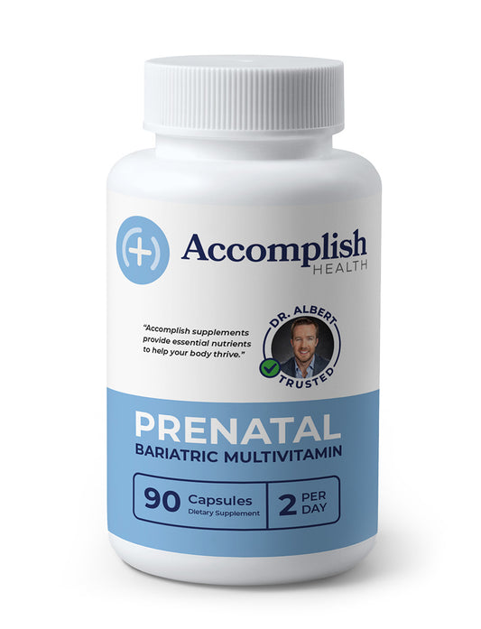 Prenatal Bariatric Multivitamin | Capsule | 60 Count